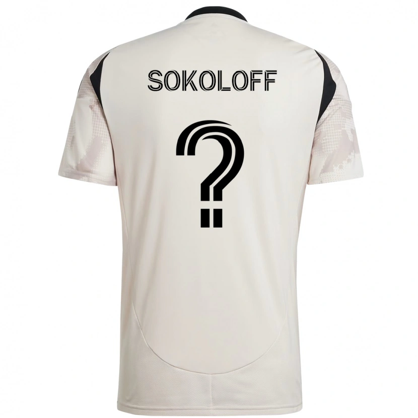 Danxen Dětské Paul Sokoloff #0 Červená Černá Daleko Hráčské Dresy 2025/26 Dres