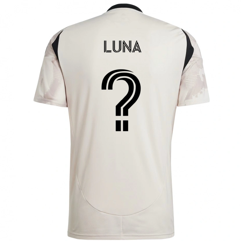 Danxen Dětské Erick Luna #0 Červená Černá Daleko Hráčské Dresy 2025/26 Dres