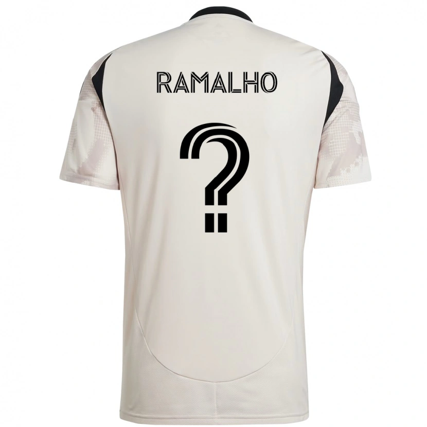 Danxen Dětské Caio Ramalho #0 Červená Černá Daleko Hráčské Dresy 2025/26 Dres