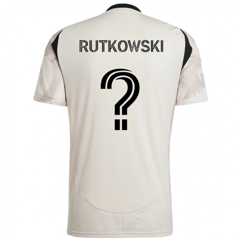 Danxen Dětské Alan Rutkowski #0 Červená Černá Daleko Hráčské Dresy 2025/26 Dres