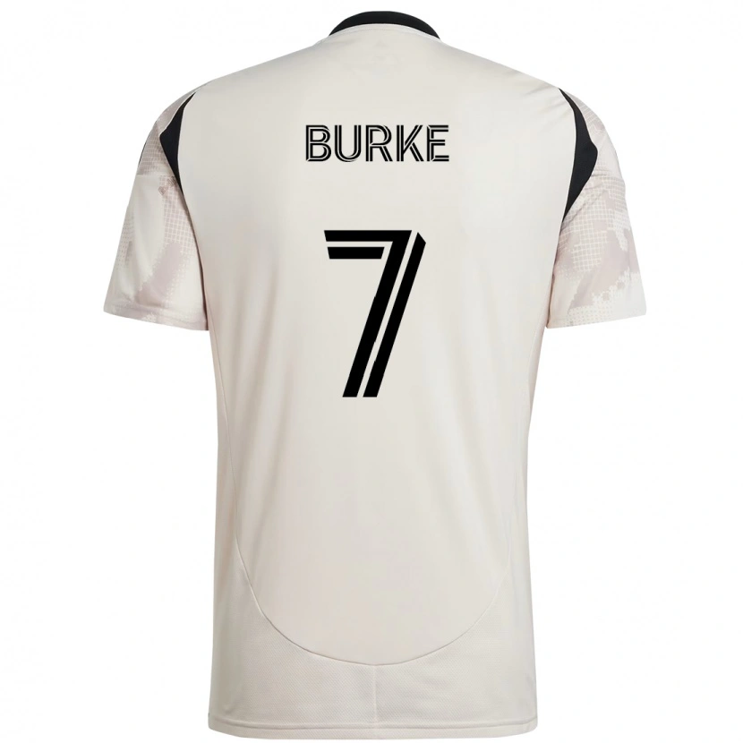 Danxen Dětské Cory Burke #7 Červená Černá Daleko Hráčské Dresy 2025/26 Dres