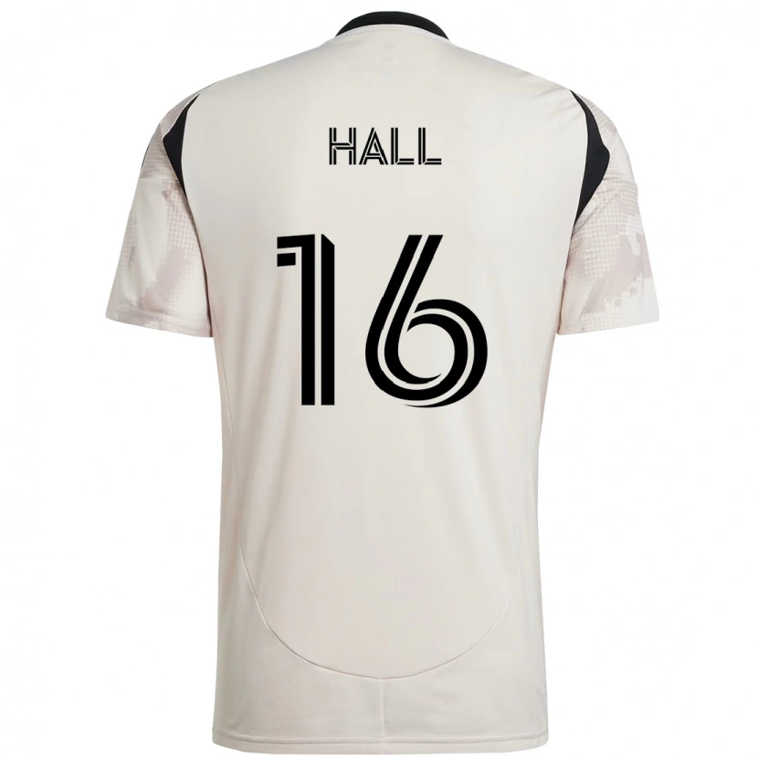 Danxen Dětské Julian Hall #16 Červená Černá Daleko Hráčské Dresy 2025/26 Dres