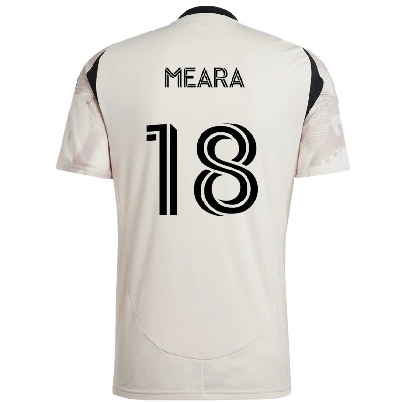 Danxen Dětské Ryan Meara #18 Červená Černá Daleko Hráčské Dresy 2025/26 Dres