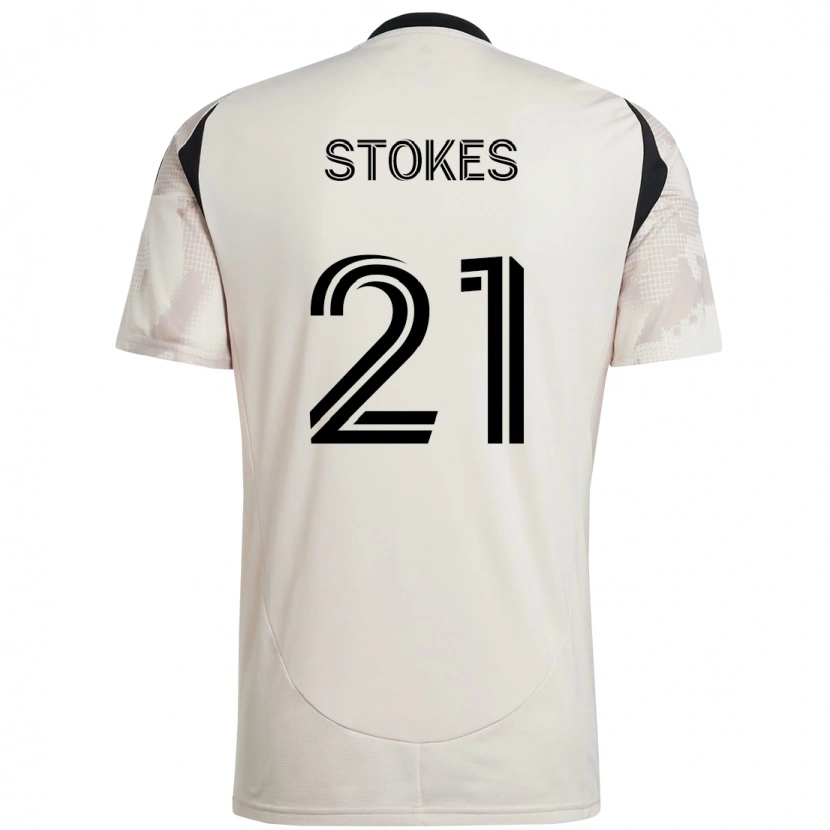 Danxen Dětské Aidan Stokes #21 Červená Černá Daleko Hráčské Dresy 2025/26 Dres