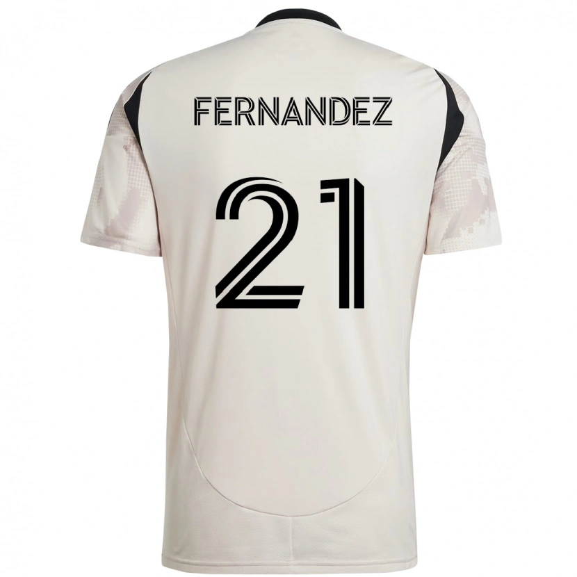Danxen Dětské Omir Fernandez #21 Červená Černá Daleko Hráčské Dresy 2025/26 Dres