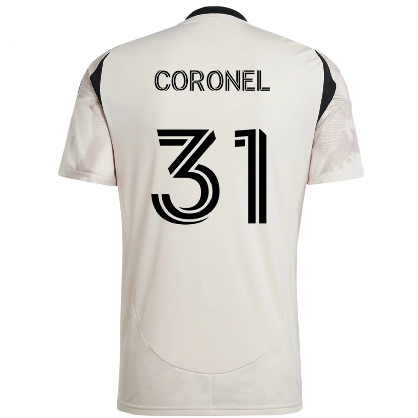 Danxen Dětské Carlos Coronel #31 Červená Černá Daleko Hráčské Dresy 2025/26 Dres