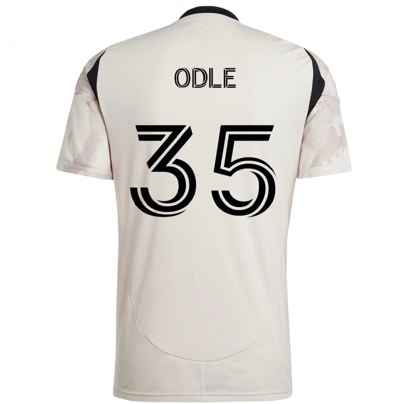 Danxen Dětské Dallas Odle #35 Červená Černá Daleko Hráčské Dresy 2025/26 Dres
