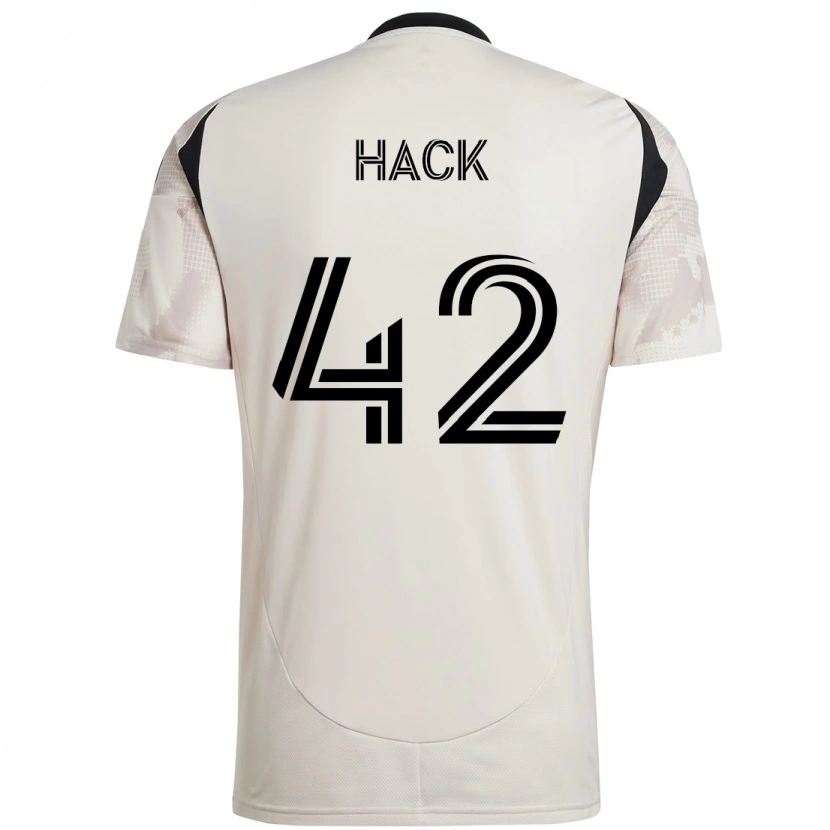 Danxen Dětské Alexander Hack #42 Červená Černá Daleko Hráčské Dresy 2025/26 Dres