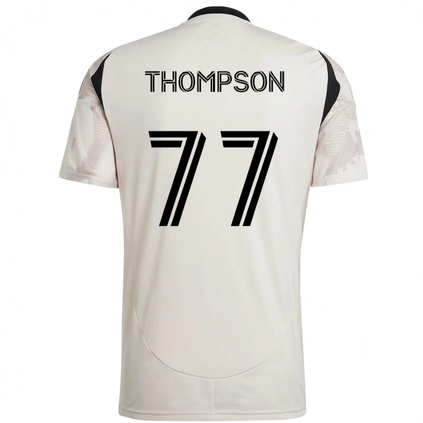 Danxen Dětské Amos Shapiro-Thompson #77 Červená Černá Daleko Hráčské Dresy 2025/26 Dres