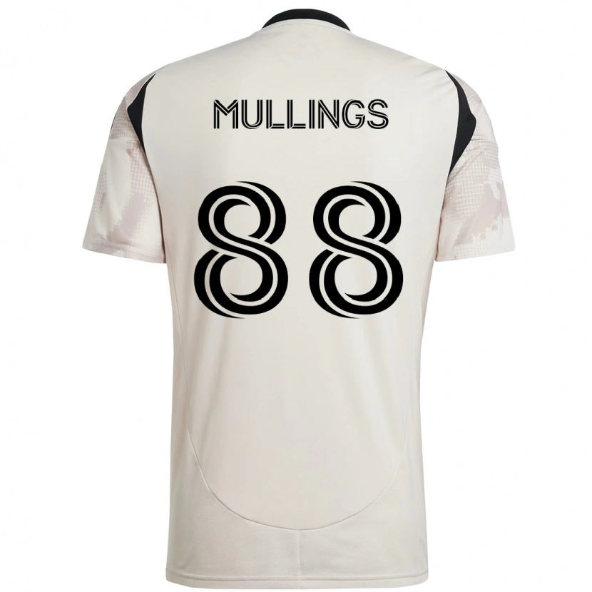 Danxen Dětské O'vonte Mullings #88 Červená Černá Daleko Hráčské Dresy 2025/26 Dres