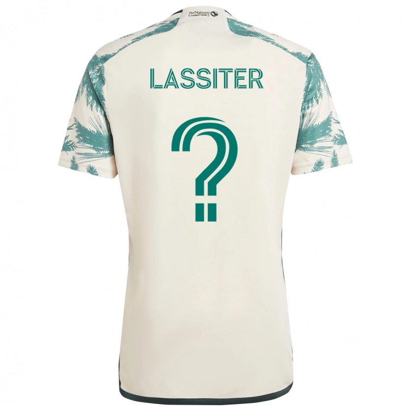 Danxen Dětské Ariel Lassiter #0 Černá Hnědá Daleko Hráčské Dresy 2025/26 Dres