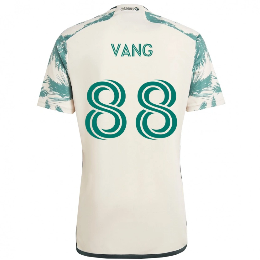 Danxen Dětské Michael Vang #88 Černá Hnědá Daleko Hráčské Dresy 2025/26 Dres