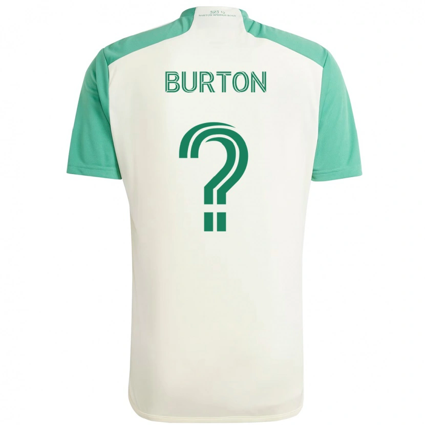 Danxen Dětské Micah Burton #0 Zelená Černá Daleko Hráčské Dresy 2025/26 Dres