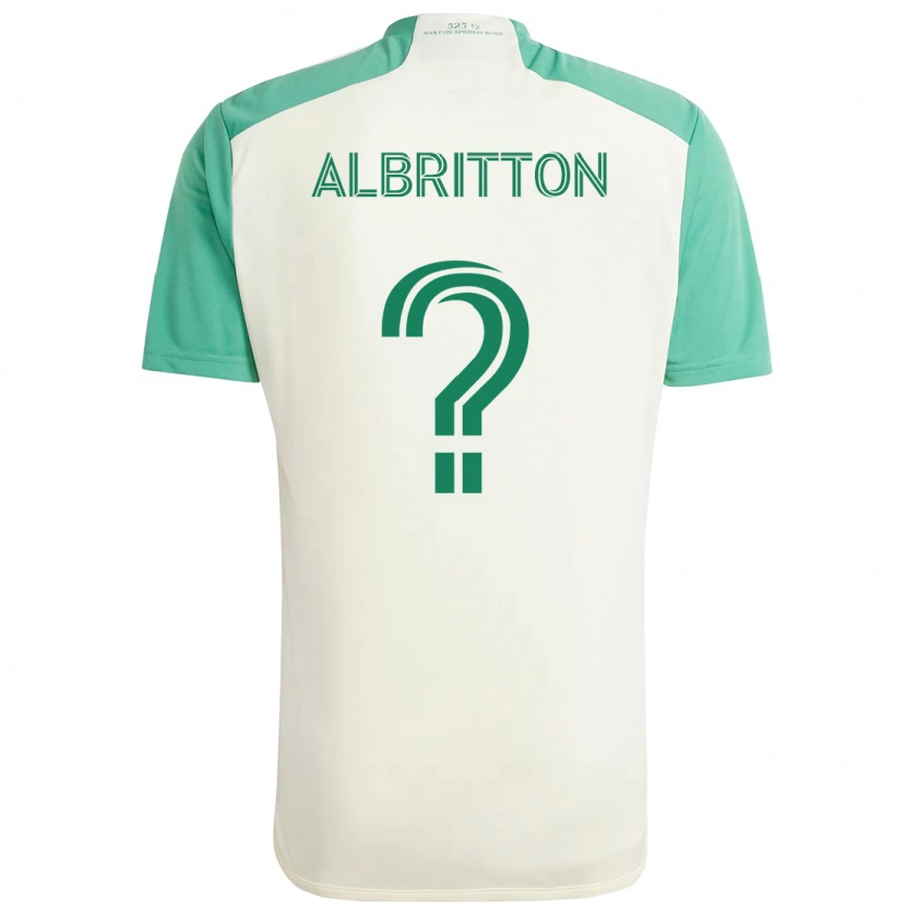 Danxen Dětské Sean Albritton #0 Zelená Černá Daleko Hráčské Dresy 2025/26 Dres