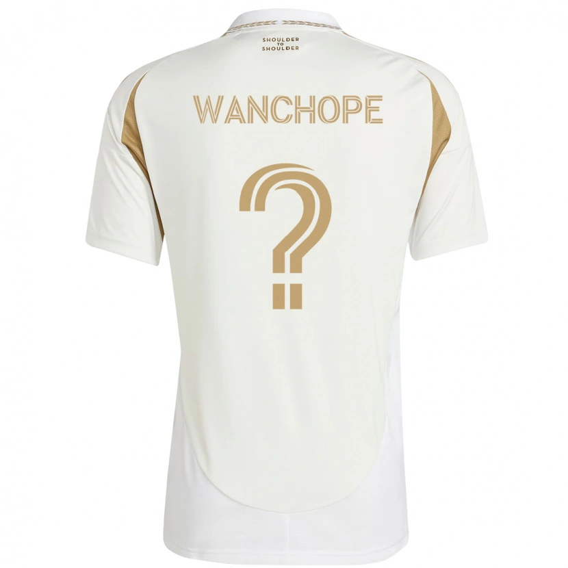 Danxen Dětské Matías Wanchope #0 Černá Hnědá Daleko Hráčské Dresy 2025/26 Dres