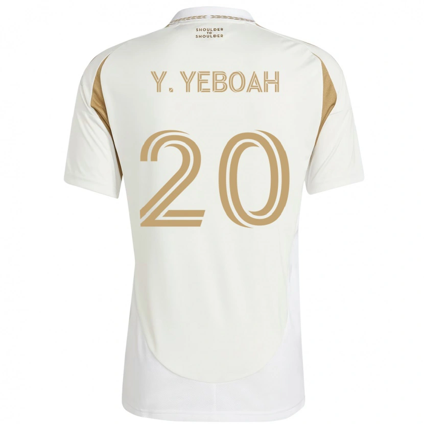 Danxen Dětské Yaw Yeboah #20 Černá Hnědá Daleko Hráčské Dresy 2025/26 Dres
