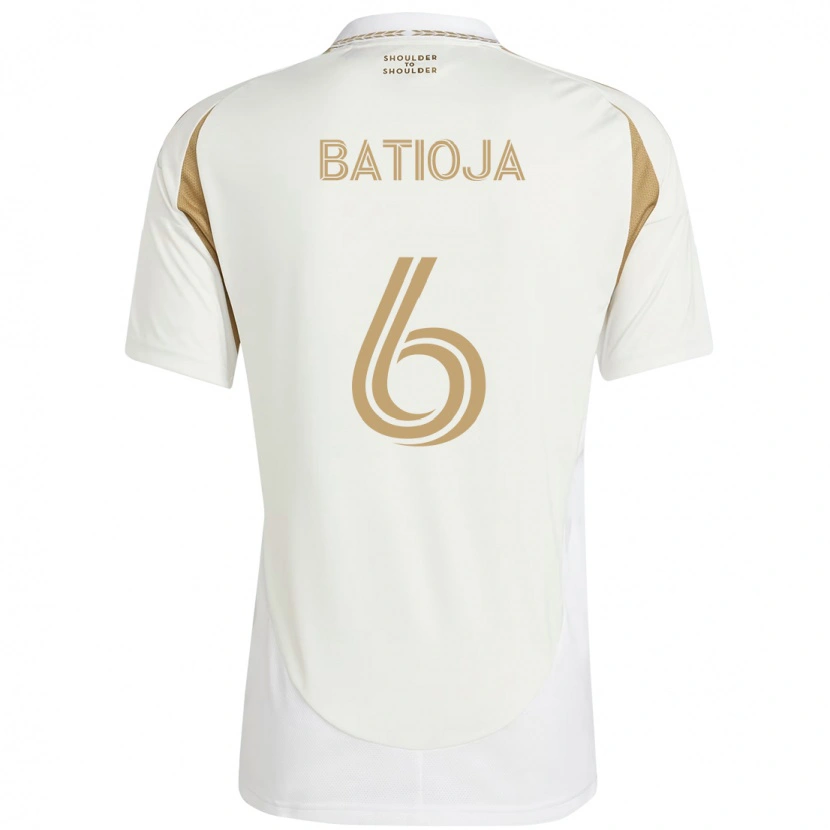 Danxen Dětské Jeremy Batioja #6 Černá Hnědá Daleko Hráčské Dresy 2025/26 Dres