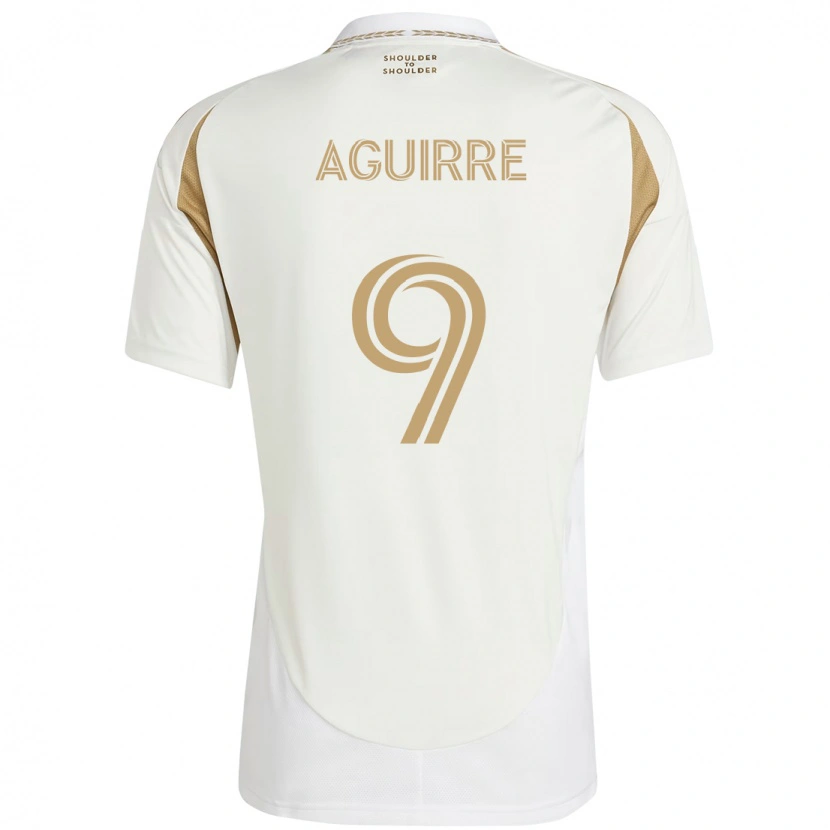 Danxen Dětské Dustin Aguirre #9 Černá Hnědá Daleko Hráčské Dresy 2025/26 Dres