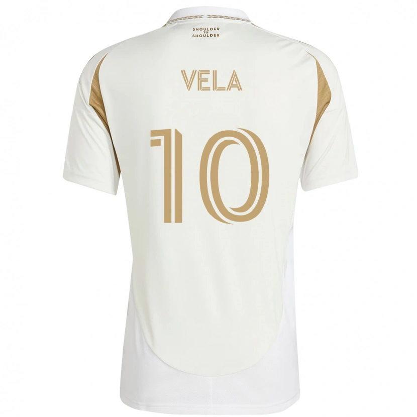 Danxen Dětské Carlos Vela #10 Černá Hnědá Daleko Hráčské Dresy 2025/26 Dres