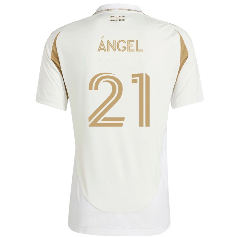 Danxen Dětské Tomás Ángel #21 Černá Hnědá Daleko Hráčské Dresy 2025/26 Dres
