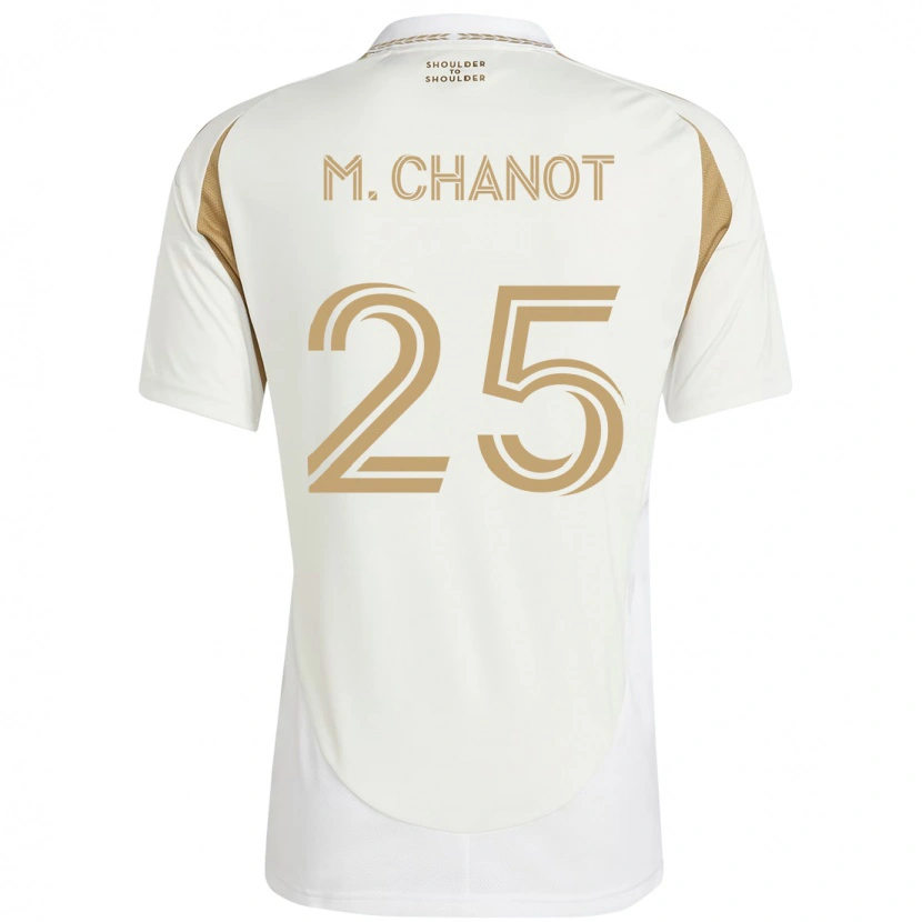 Danxen Dětské Maxime Chanot #25 Černá Hnědá Daleko Hráčské Dresy 2025/26 Dres
