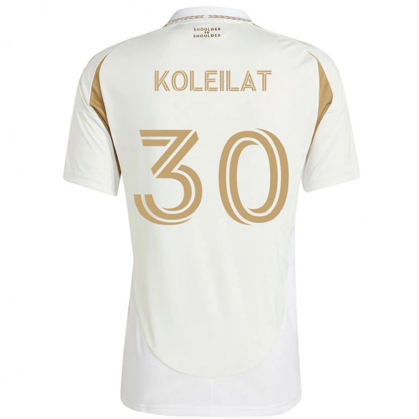 Danxen Dětské Jassem Koleilat #30 Černá Hnědá Daleko Hráčské Dresy 2025/26 Dres