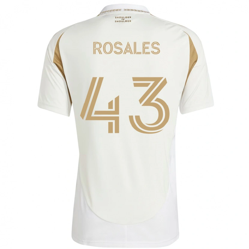 Danxen Dětské Diego Rosales #43 Černá Hnědá Daleko Hráčské Dresy 2025/26 Dres