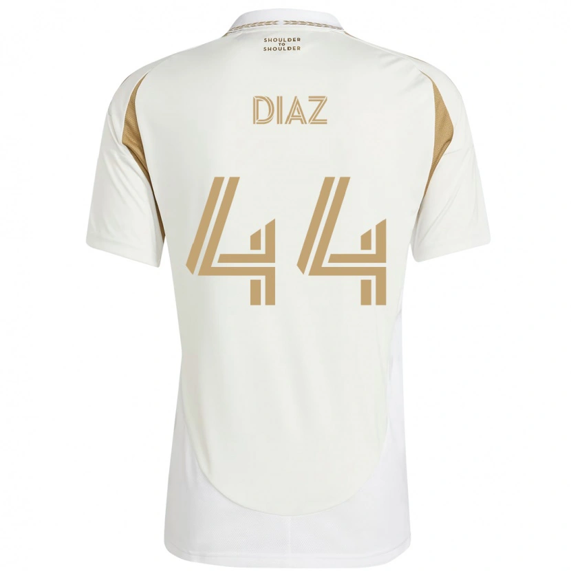 Danxen Dětské Christian Díaz #44 Černá Hnědá Daleko Hráčské Dresy 2025/26 Dres