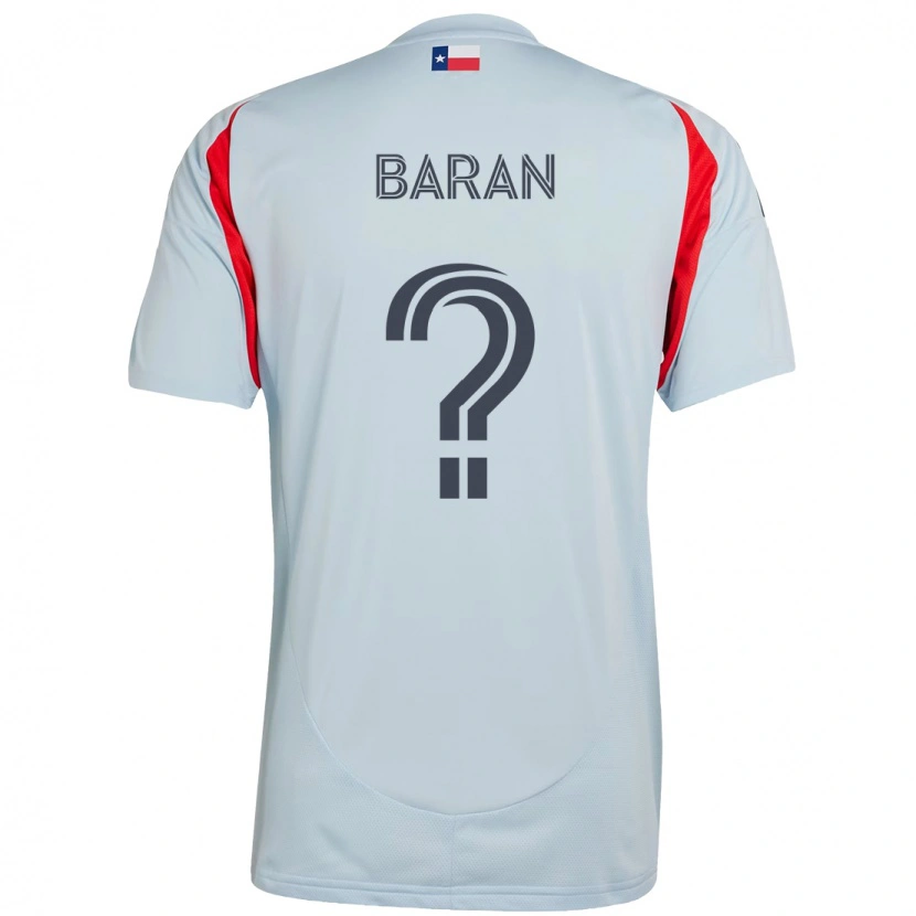 Danxen Dětské Daniel Baran #0 Červená Námořnická Modrá Daleko Hráčské Dresy 2025/26 Dres