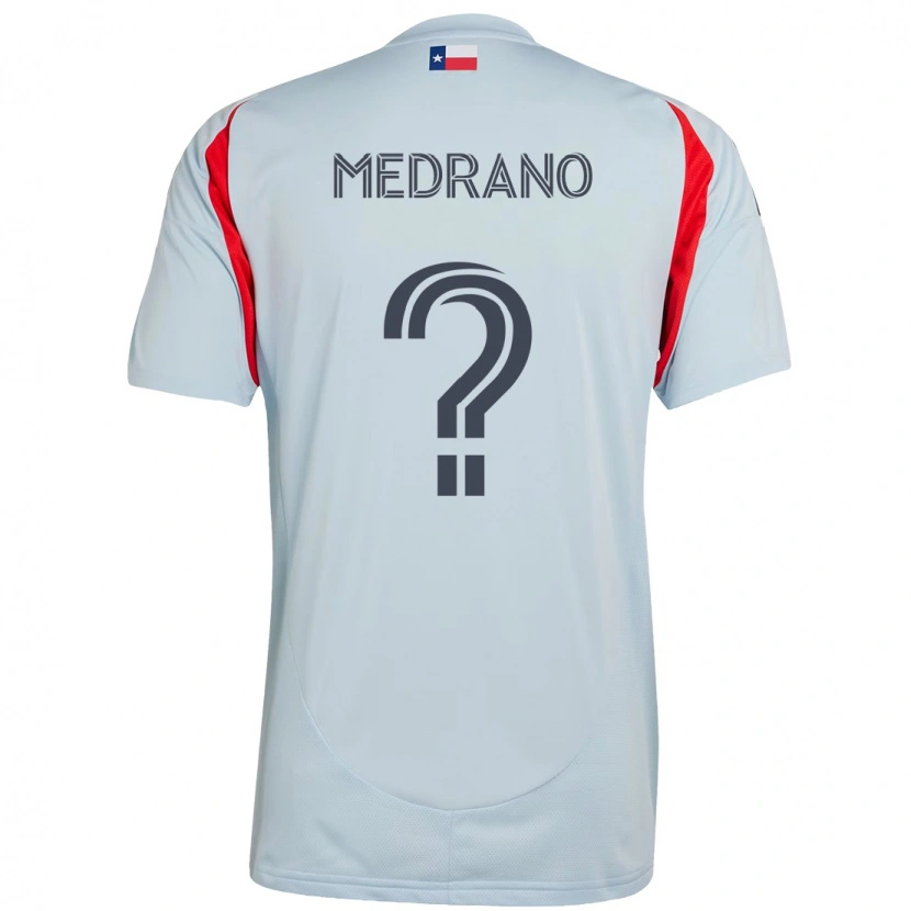 Danxen Dětské Gael Medrano #0 Červená Námořnická Modrá Daleko Hráčské Dresy 2025/26 Dres