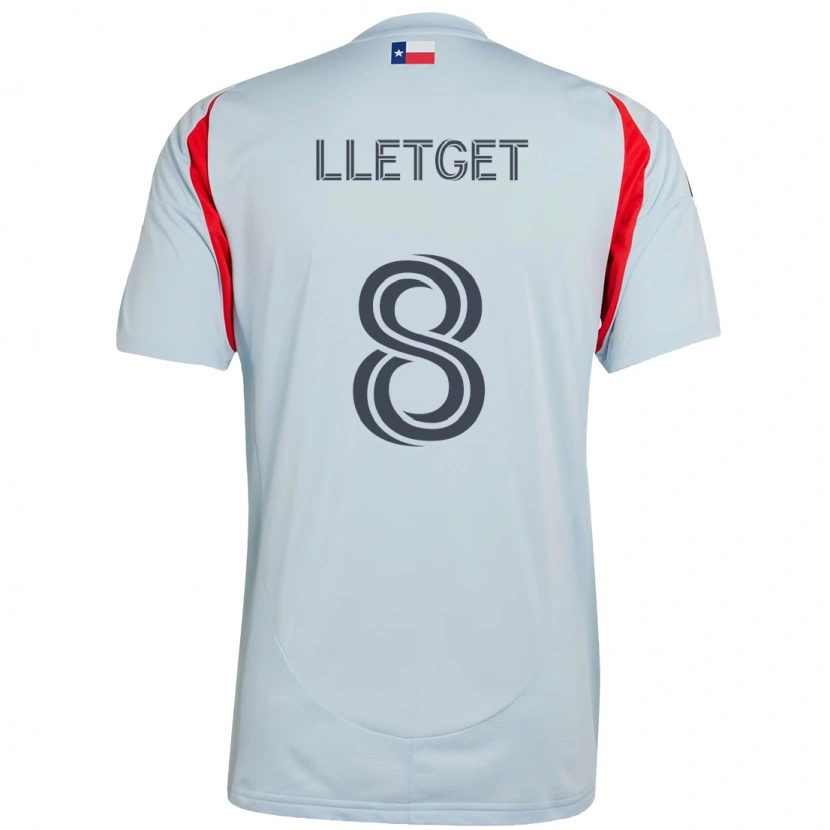 Danxen Dětské Sebastian Lletget #8 Červená Námořnická Modrá Daleko Hráčské Dresy 2025/26 Dres