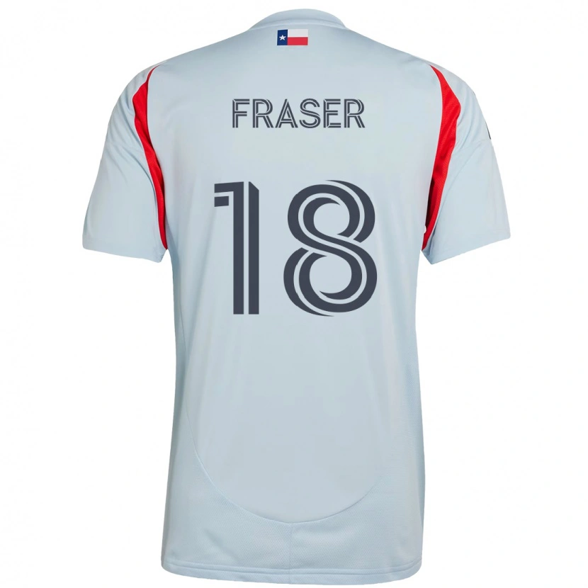 Danxen Dětské Liam Fraser #18 Červená Námořnická Modrá Daleko Hráčské Dresy 2025/26 Dres