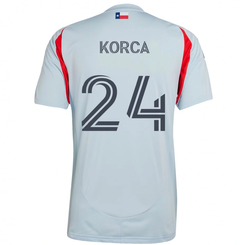 Danxen Dětské Amet Korca #24 Červená Námořnická Modrá Daleko Hráčské Dresy 2025/26 Dres