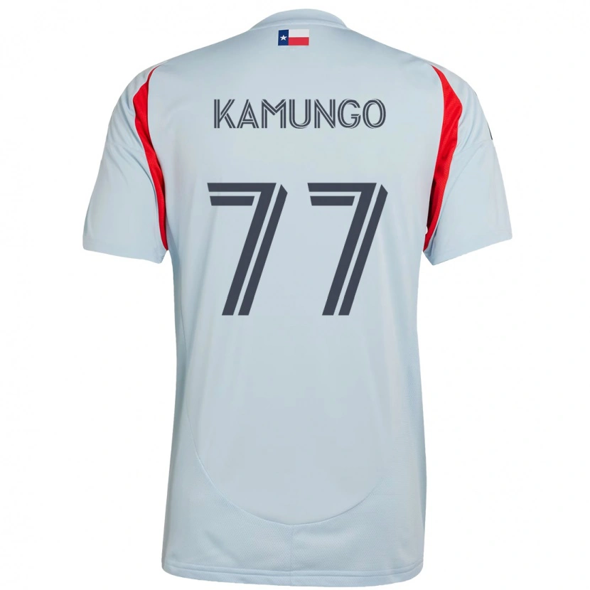 Danxen Dětské Bernard Kamungo #77 Červená Námořnická Modrá Daleko Hráčské Dresy 2025/26 Dres