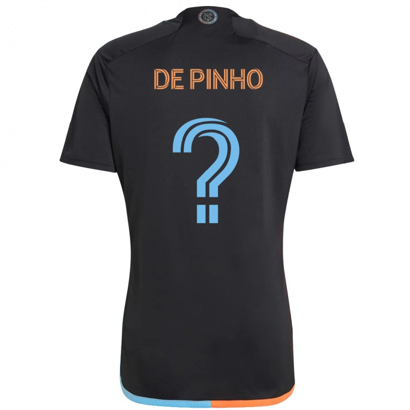 Danxen Dětské Lucas De Pinho #0 Světle Modrá Daleko Hráčské Dresy 2025/26 Dres