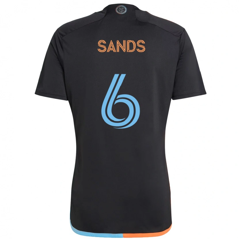 Danxen Dětské James Sands #6 Světle Modrá Daleko Hráčské Dresy 2025/26 Dres