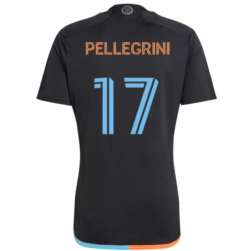 Danxen Dětské Matías Pellegrini #17 Světle Modrá Daleko Hráčské Dresy 2025/26 Dres