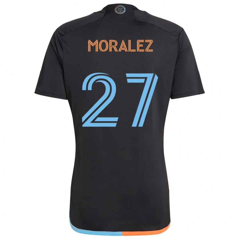 Danxen Dětské Maxi Moralez #27 Světle Modrá Daleko Hráčské Dresy 2025/26 Dres