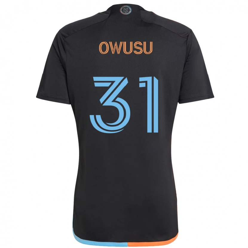 Danxen Dětské Samuel Owusu #31 Světle Modrá Daleko Hráčské Dresy 2025/26 Dres