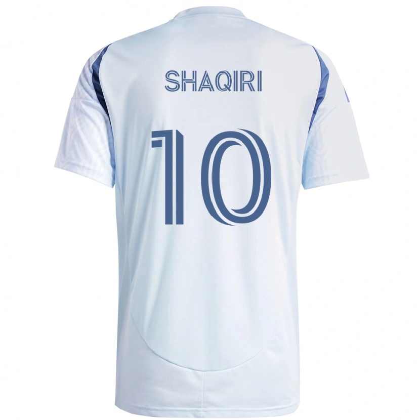 Danxen Dětské Xherdan Shaqiri #10 Červená Bílá Daleko Hráčské Dresy 2025/26 Dres