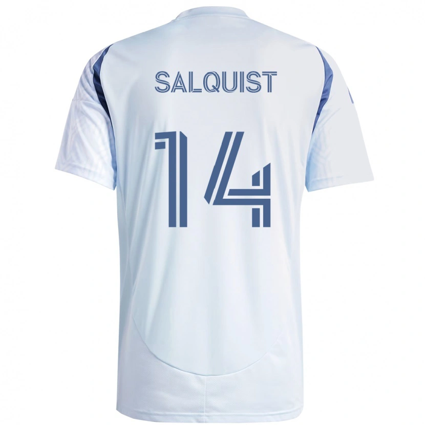 Danxen Dětské Tobias Salquist #14 Červená Bílá Daleko Hráčské Dresy 2025/26 Dres