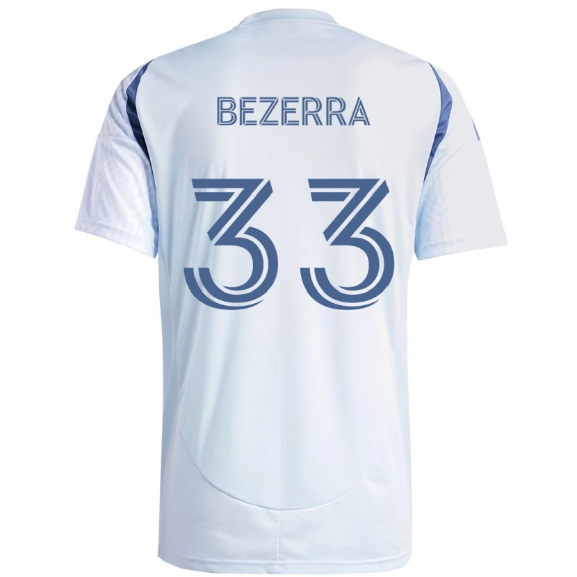 Danxen Dětské Victor Bezerra #33 Červená Bílá Daleko Hráčské Dresy 2025/26 Dres