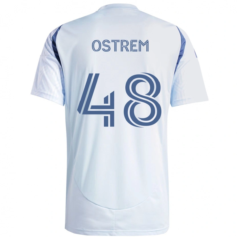 Danxen Dětské Charlie Ostrem #48 Červená Bílá Daleko Hráčské Dresy 2025/26 Dres