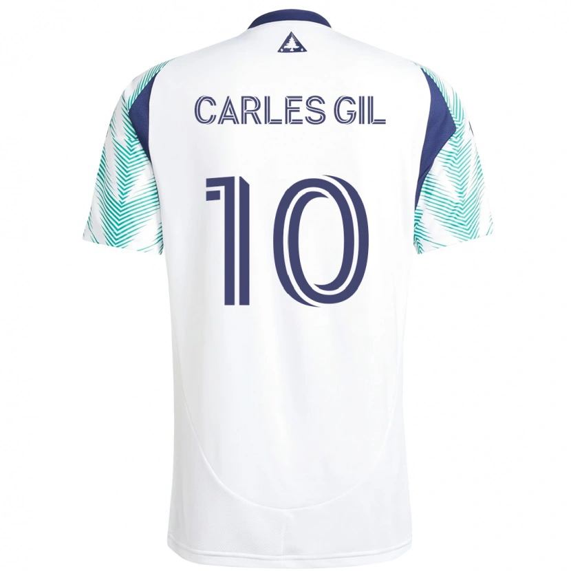 Danxen Dětské Carles Gil #10 Modrá Červená Daleko Hráčské Dresy 2025/26 Dres