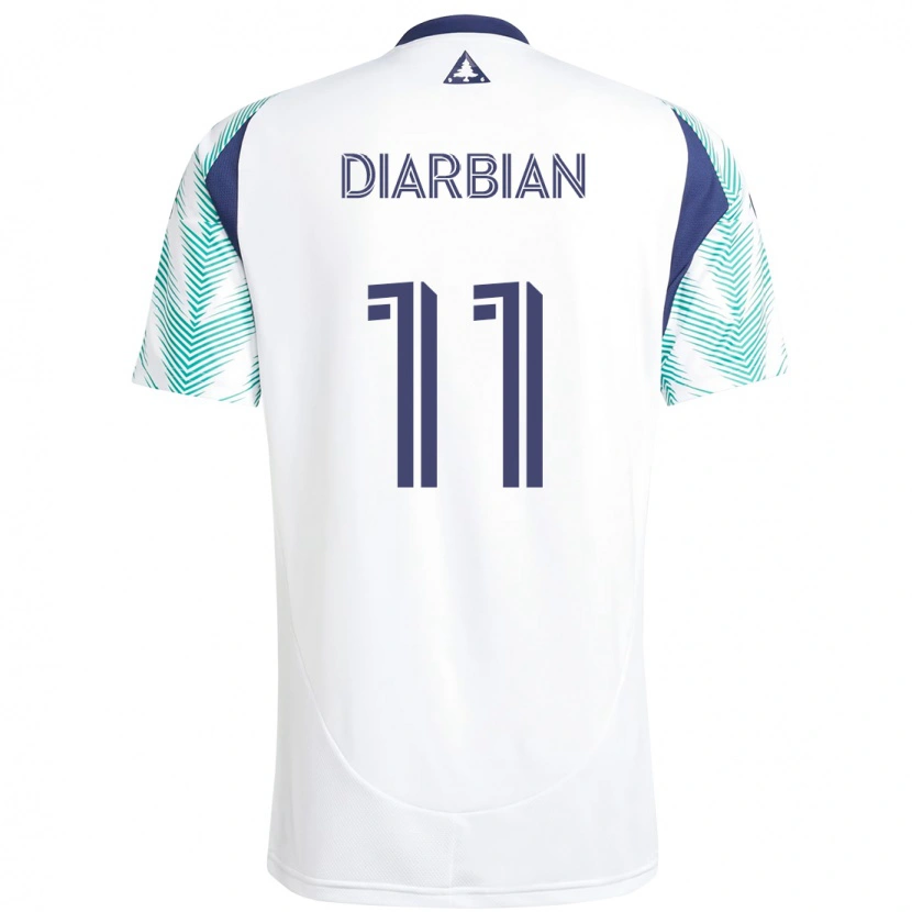 Danxen Dětské Gevork Diarbian #11 Modrá Červená Daleko Hráčské Dresy 2025/26 Dres