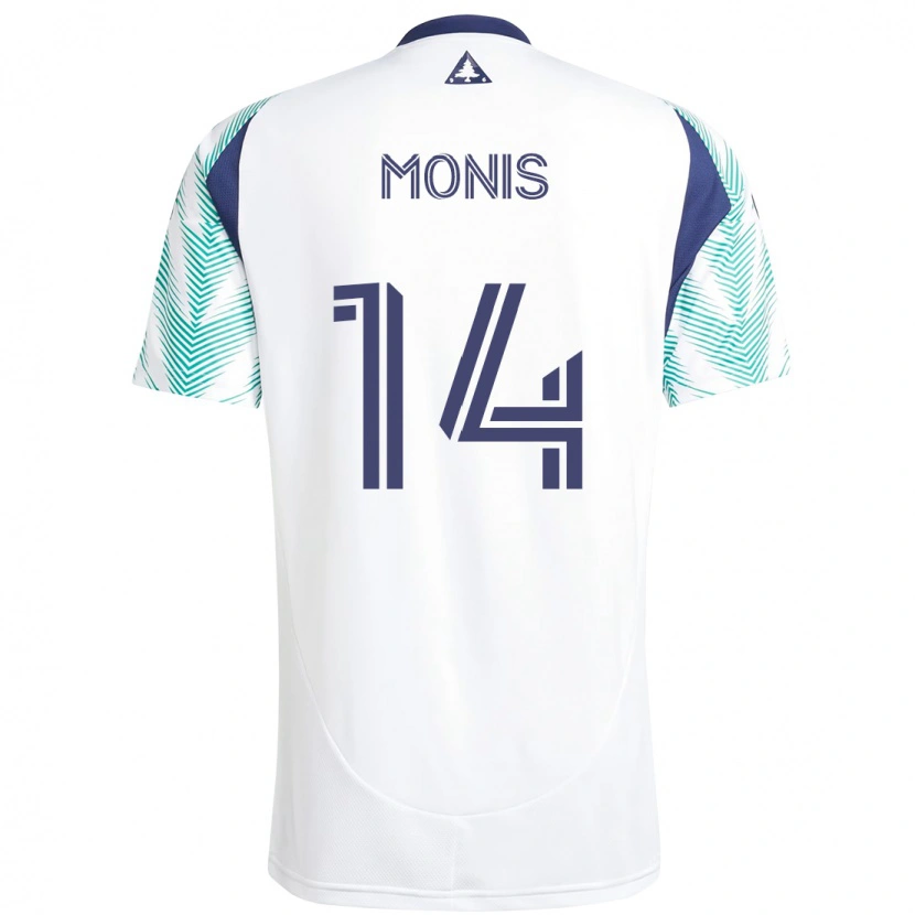 Danxen Dětské Alex Monis #14 Modrá Červená Daleko Hráčské Dresy 2025/26 Dres