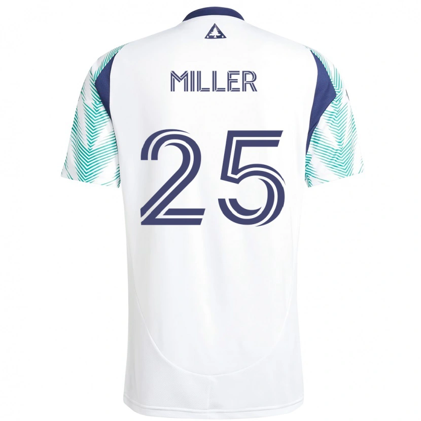 Danxen Dětské Peyton Miller #25 Modrá Červená Daleko Hráčské Dresy 2025/26 Dres