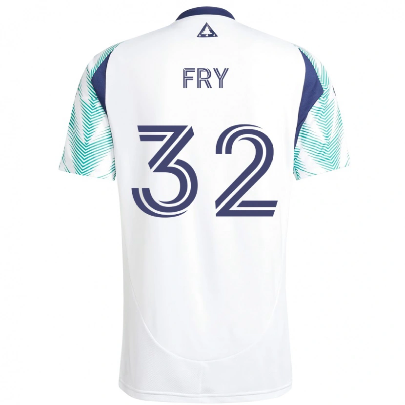 Danxen Dětské Malcolm Fry #32 Modrá Červená Daleko Hráčské Dresy 2025/26 Dres