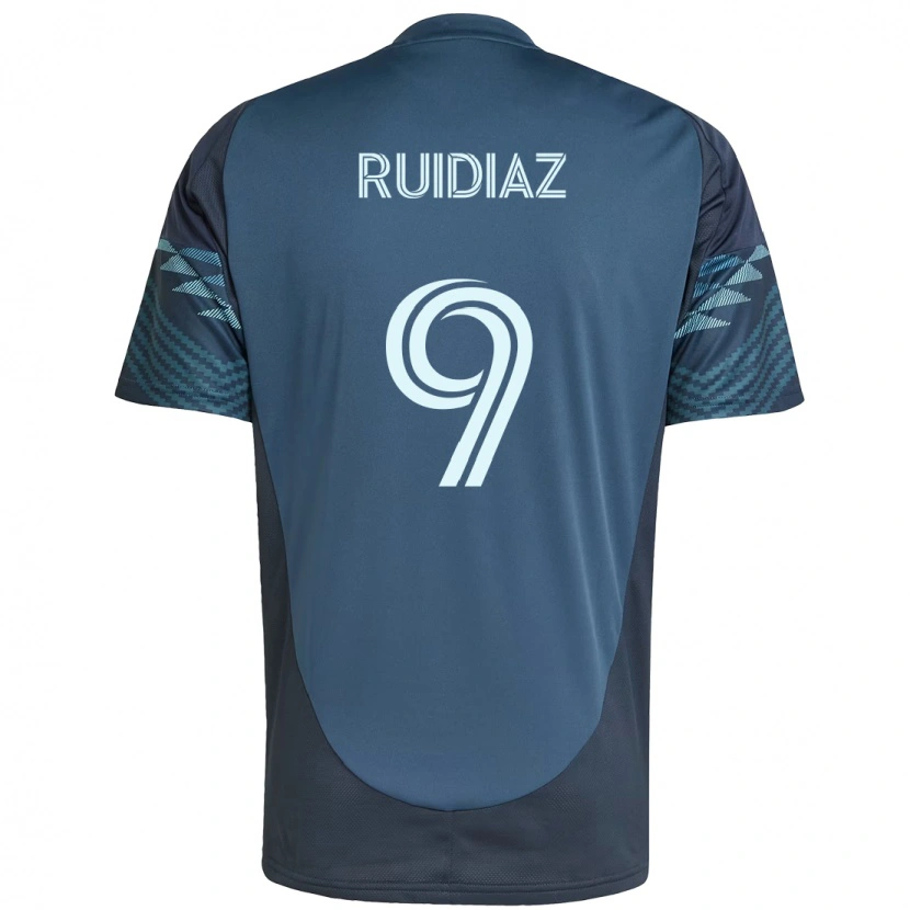 Danxen Dětské Raúl Ruidíaz #9 Zelená Bílá Daleko Hráčské Dresy 2025/26 Dres