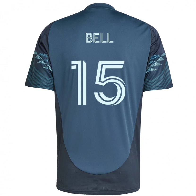 Danxen Dětské Jon Bell #15 Zelená Bílá Daleko Hráčské Dresy 2025/26 Dres